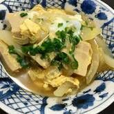 戻し不要！高野豆腐と玉ネギの卵とじ