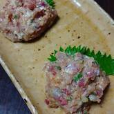 アジのミョウガなめろう