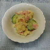 レンジで作れる簡単おいしいシンプルポテトサラダ