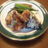 マグロの漬け揚げ