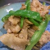 豚ピーマンカレー炒め