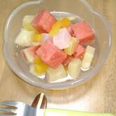 スイカのフルーツポンチ