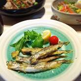 シシャモのガーリックソテー