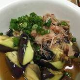 ナスのレンジでお浸し