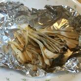 マイタケのホイル蒸し