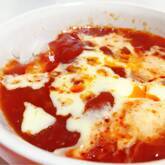 トマトチーズのスープご飯
