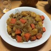 牛肉入り定番肉ジャガ