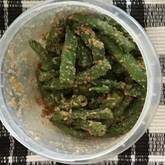 サヤインゲンの簡単ゴマ和え