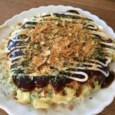 豆腐入りお好み焼き