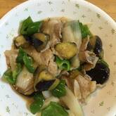 味がしみてる！豚肉とナスのみそ炒め