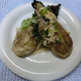 薬味たっぷり焼きナス