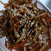 きんぴらゴボウ