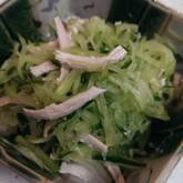 さっぱりヘルシー！鶏むね肉とキュウリの甘酢和え by 中島 和代さん