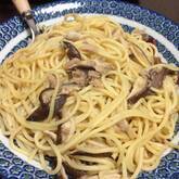 しいたけと春菊のパスタ