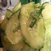 箸休めに！キュウリと大葉のナムル