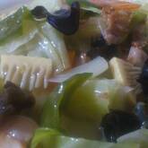 五目かた焼きそば