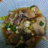 ネギがけ揚げサバ