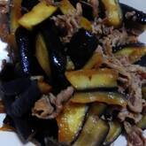 味がしみてる！豚肉とナスのみそ炒め