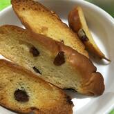 レーズンパンのラスク