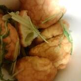 青菜と練り物の煮物