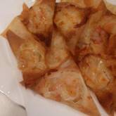 エビのチーズ焼き春巻き