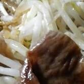 モヤシの肉みそ炒め