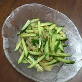 クラゲの酢の物