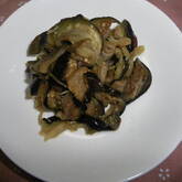 ナスとミョウガのお漬け物