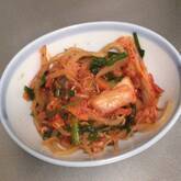 モヤシのキムチ和え