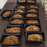 お弁当に焼そば