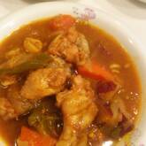 レンジ圧力鍋で野菜と手羽元のスープカレー