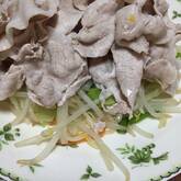 野菜たっぷりみそだれ豚しゃぶ