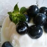 ブルーベリーヨーグルト