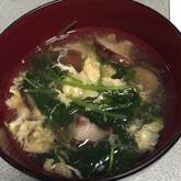 ミツバのかきたま汁