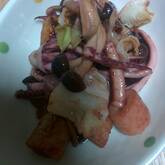 イカとキャベツの焼き肉ダレ炒め