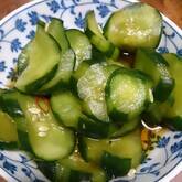 キュウリの南蛮漬け