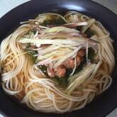 ひとくちめかぶ素麺