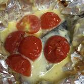 サワラとトマトのホイル焼き