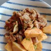 豚肉とタケノコのショウガ焼き