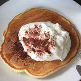 キャラメルバナナパンケーキ