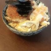 コロッケの卵とじ丼