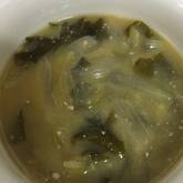 ワカメのみそ汁