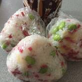 枝豆とベーコンの混ぜご飯