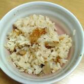 ゴボウの炊き込みご飯