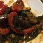 ナスの中華みそ炒め