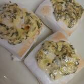 ハンペンのしそマヨ焼き