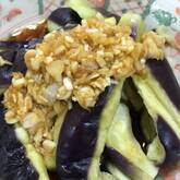 レンジ蒸しナス