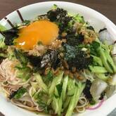 冷やし納豆素麺