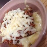 ジャガイモのミートグラタン