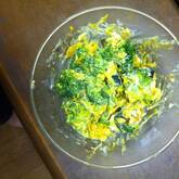 ブロッコリーのみそチーズ和え